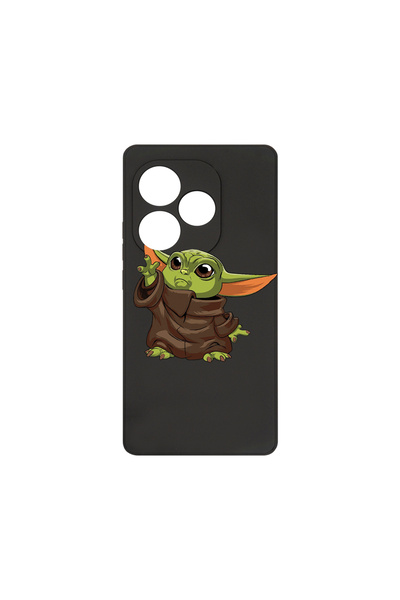 bestcase Husă premium din silicon pentru Realme GT 6, Baby Yoda, PB 1635