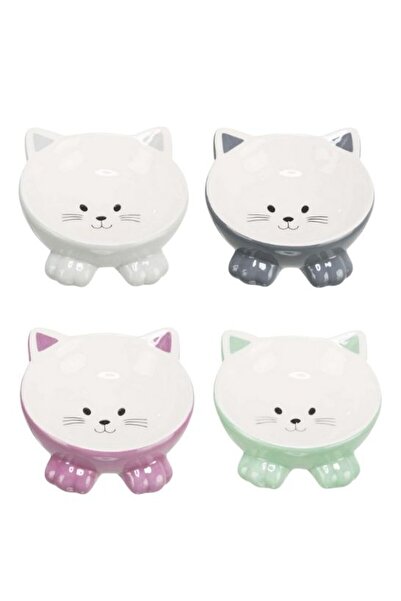 Trixie وعاء قطط مريح من السيراميك المرتفع