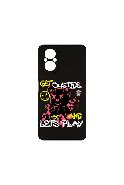 bestcase Premium Silicone Case For Realme C67, Teddy Bear Lets Play, PB 1554