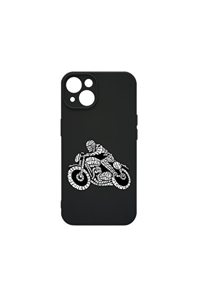bestcase Carcasă premium din silicon pentru Apple iPhone 14, Calligraphy Moto...
