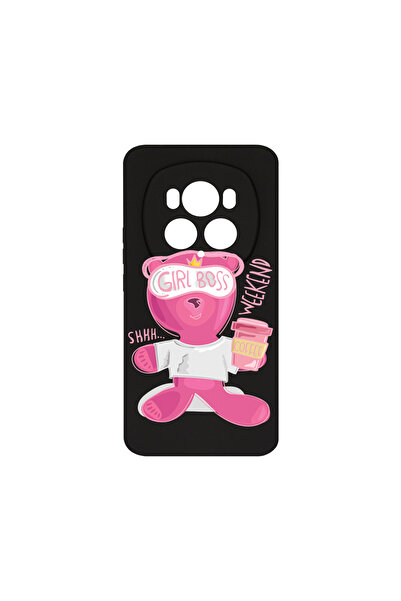 bestcase Husă premium din silicon pentru Honor Magic6 Pro, Teddy Bear - Gril ...