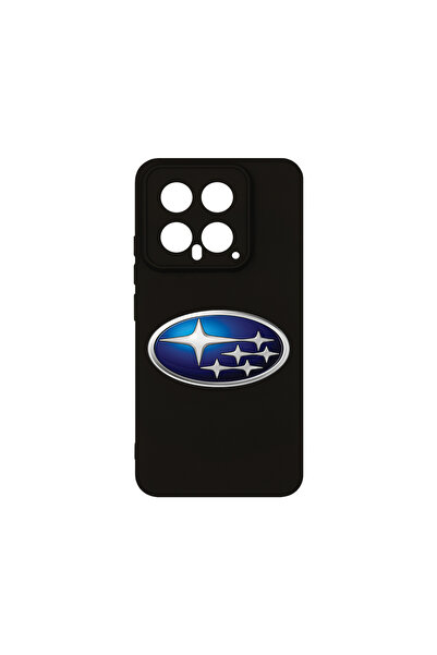 bestcase Θήκη σιλικόνης Premium για Xiaomi 14, Λογότυπο Subaru, PB 1713
