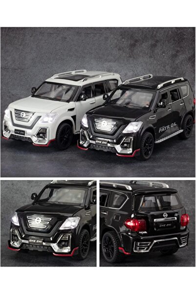 Colorland سيارة نيسان باترول نيسمو مصبوبة بقوالب قابلة للسحب بمقياس 1:24 CZ136A (للأعمار من 3 سنوات فما فوق)