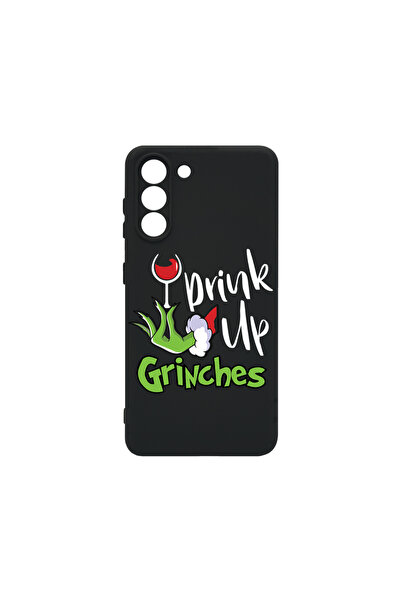 bestcase Премиум силиконов калъф за Samsung Galaxy S21, Grinches - Drink Up, ...