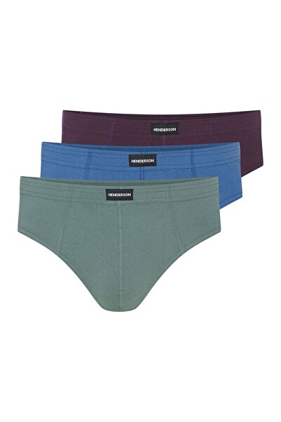 Henderson Men's Slip Briefs 3-Pack 100% Cotton Comfortable Everyday Use | Classic 1446