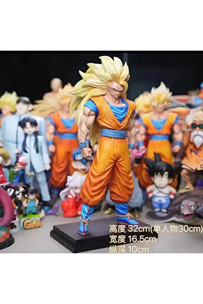 BANDAI about 32cm 2025 New Jt Goku Ssj3 Dragon Ball Z Son Goku Figure Super Saiyan 3 Goku Action Figures Jt
