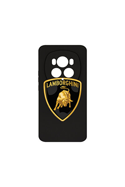 bestcase Carcasă premium din silicon pentru Honor Magic6 Pro, logo Lamborghin...