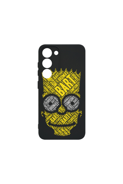 bestcase Силиконов калъф Premium за Samsung Galaxy S23 Plus, калиграфия Bart ...
