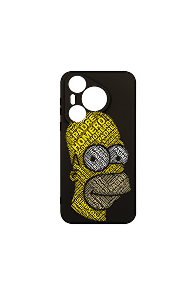 bestcase Θήκη σιλικόνης Premium για Huawei Pura 70 Pro, Καλλιγραφία Homer Sim...
