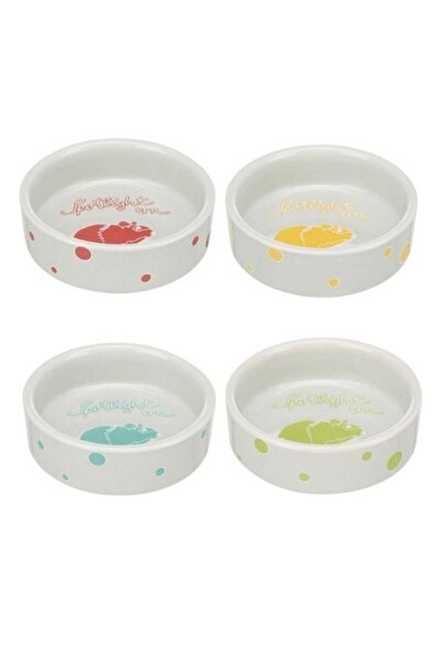 Trixie وعاء سيراميكي من مجموعة "بول سبوت لايت" للهامستر الهزلي للحيوانات الأل...