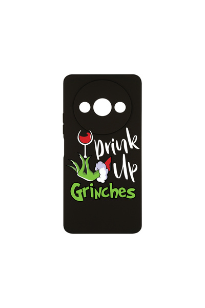 bestcase Carcasă premium din silicon pentru Xiaomi Redmi A3, Grinches - Drink...