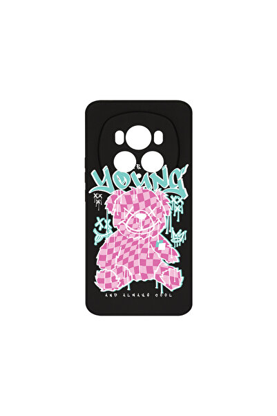 bestcase Husă premium din silicon pentru Honor Magic6 Pro, Ursuleț de pluș pe...