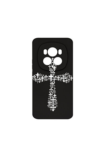 bestcase Husă premium din silicon pentru Honor Magic6 Pro, cruce în cruce, PB...