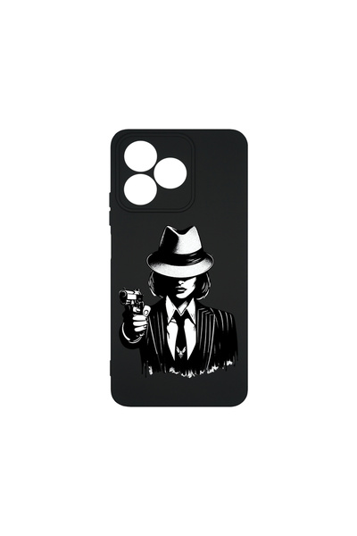 bestcase Carcasă premium din silicon pentru Xiaomi Redmi 13, Gangster Woman, ...
