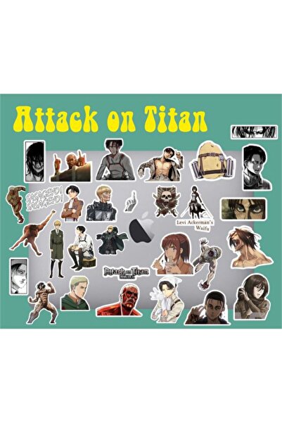 Hediyeni Al مجموعة ملصقات أتاك أون تايتن سلسلة 1 |   مفكرة لابتوب، دفتر ملاحظ...