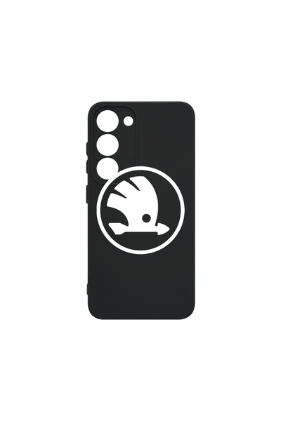 bestcase Husă premium din silicon pentru Samsung Galaxy S23 Plus, logo Skoda,...