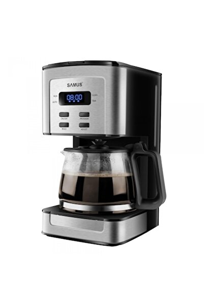 Samus Cafetieră Tempora, 800W, 8-10 cești, timer, Supapa anti-picurare, Rezer...
