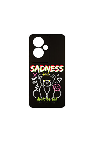 bestcase Husă premium din silicon pentru Oppo A79 5G, Teddy Bear Sadness, PB ...