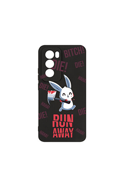 bestcase Husă premium din silicon pentru Oppo Reno12 Pro, Fugi!, PB 1463