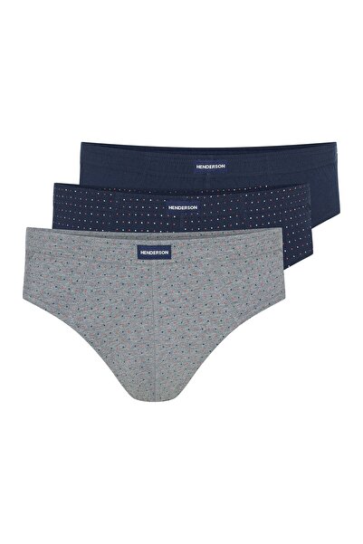 Henderson Men's Slip Briefs 3-Pack 100% Cotton Comfortable Everyday Use | Classic 1446