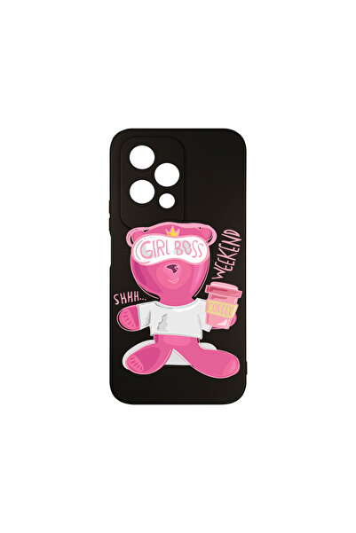 bestcase Husă premium din silicon pentru Honor 200 Lite 5G, Teddy Bear - Gril...