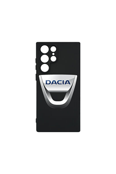bestcase Husă premium din silicon pentru Samsung Galaxy S22 Ultra, logo Dacia...