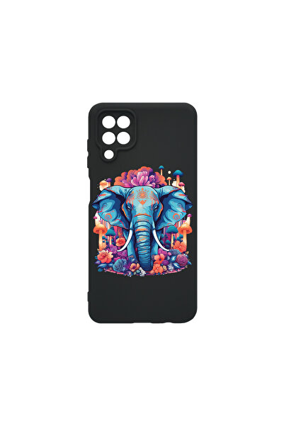 bestcase Carcasă premium din silicon pentru Samsung Galaxy A12 / Galaxy M12, Dream Colors - Elephant, PB 1574