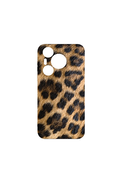 bestcase Силиконов калъф Premium за Huawei Pura 70 Pro, леопардов модел, PB 1442