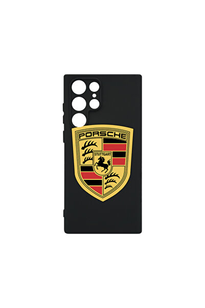 bestcase Carcasă premium din silicon pentru Samsung Galaxy S22 Ultra, logo Po...