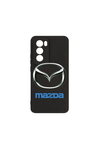 bestcase Θήκη σιλικόνης Premium για Oppo Reno12, λογότυπο Mazda, PB 1733