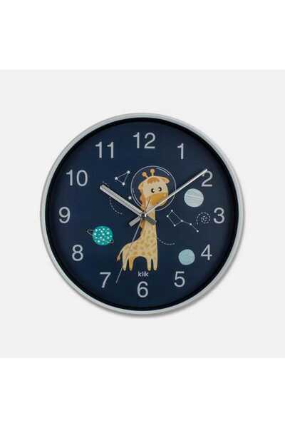 Home ساعة حائط للأطفال على شكل زرافة