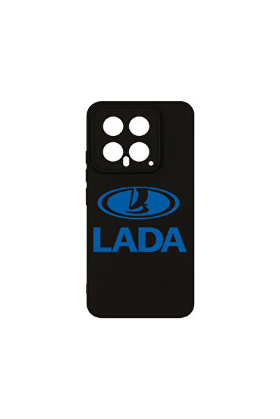 bestcase Husă premium din silicon pentru Xiaomi 14, logo Lada, PB 1741