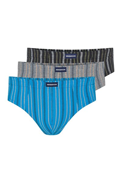Henderson Men's Slip Briefs 3-Pack 100% Cotton Comfortable Everyday Use | Classic 1446