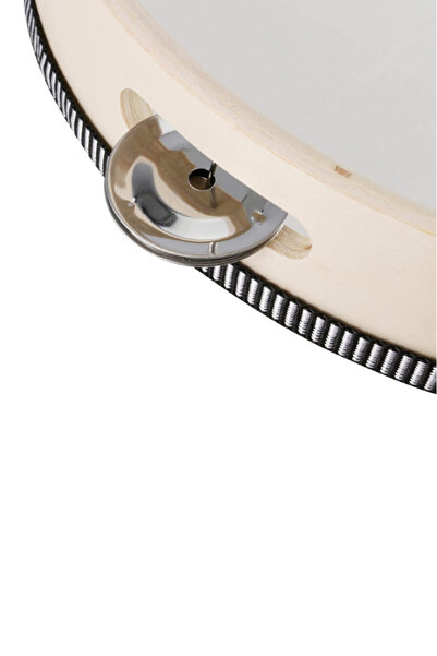 MegArya 10 Inch Tambourine for Adults Wooden Tambourine