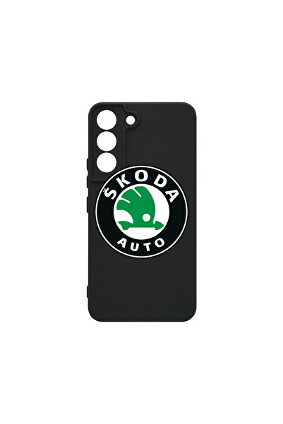 bestcase Husă premium din silicon pentru Samsung Galaxy S22, logo Skoda Class...
