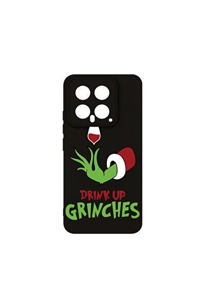 bestcase Премиум силиконов калъф за Xiaomi 14, Grinches - Drink Up, PB 1604