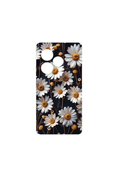 bestcase Carcasă premium din silicon pentru Realme GT 6, model 3D Daisy, PB 1439
