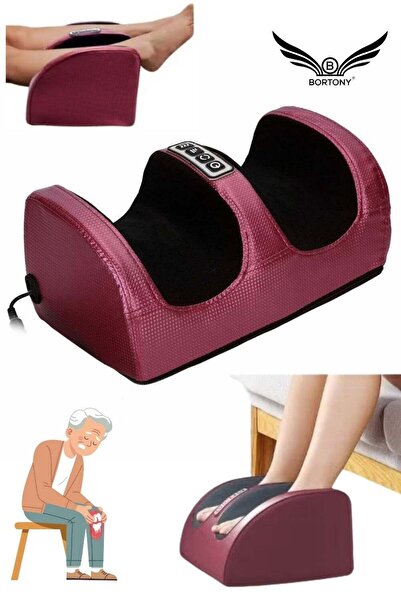 BORTONY جهاز تدليك القدم الكهربائي الرقمي من ويفز مزود بوظيفة العجن لتخفيف الألم