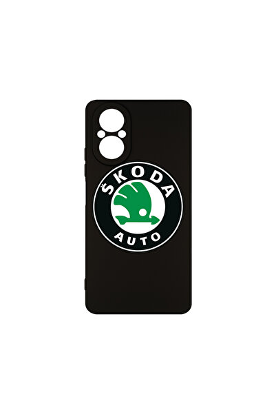 bestcase Husă premium din silicon pentru Realme C67, logo Skoda Classic, PB 1716