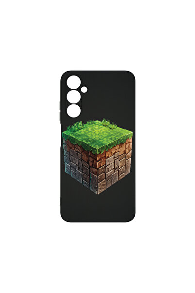 bestcase Carcasă premium din silicon pentru Samsung Galaxy S24 Plus, Minecraf...