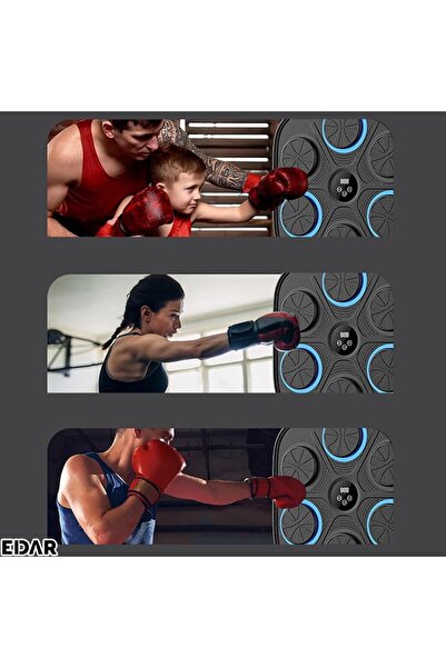 EDAR Tinta Lovituri Box Muzical EDAR, Lumina, Display Smart, Functie De Boxa Bluetooth, Usor De Montat Fa