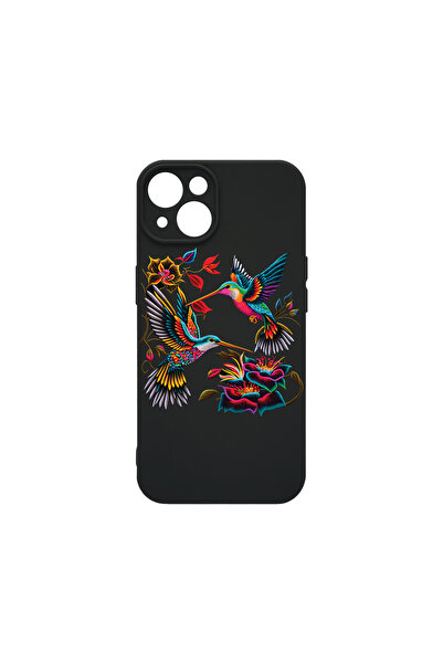 bestcase Carcasă premium din silicon pentru Apple iPhone 14, Hommingbird, PB ...