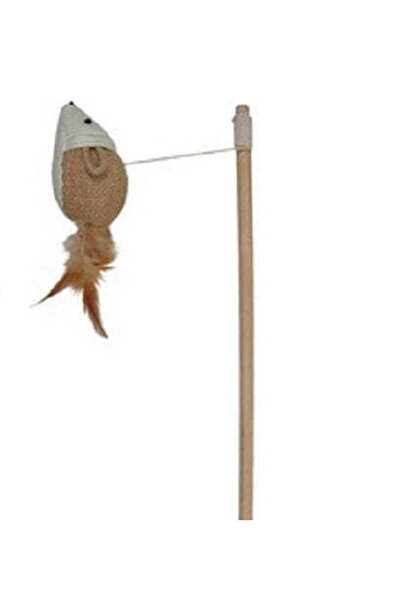 Trixie Playing Mouse Rod Toy for Cats 47cm