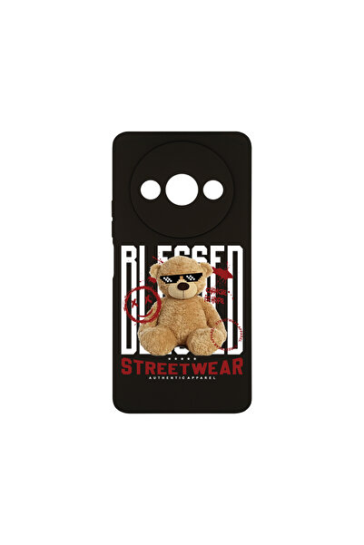 bestcase Carcasă premium din silicon pentru Xiaomi Redmi A3, Teddy Bear Bless...