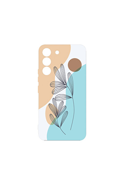 bestcase Carcasă premium din silicon pentru Samsung Galaxy S22, floare abstra...