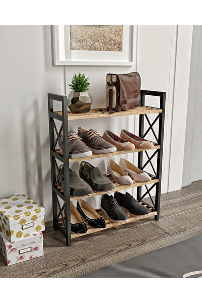 İnter Home DEKORATİF 4 KATLI AYAKKABILIK