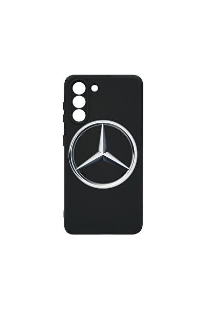 bestcase Carcasă premium din silicon pentru Samsung Galaxy S21, logo Mercedes...
