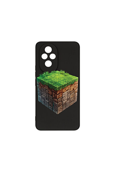 bestcase Carcasă premium din silicon pentru Honor 200 Pro 5G, Minecraft World...