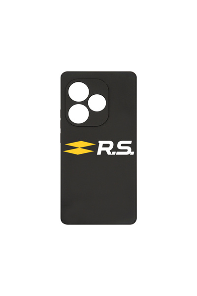 bestcase Husă premium din silicon pentru Realme GT 6, logo Renault RS, PB 1719