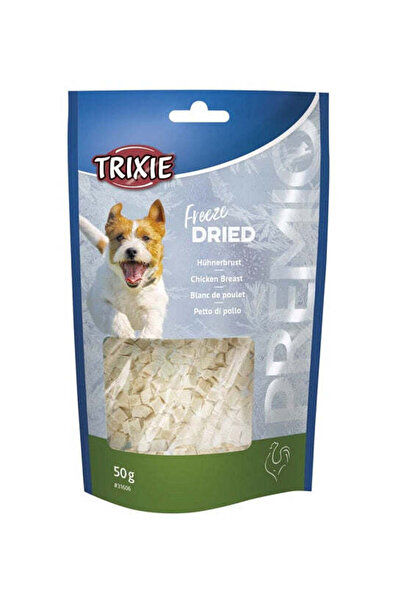 Trixie مكافآت الكلاب من صدور الدجاج المجففة بالتجميد من بريميو، 50 جرام